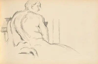 Study of Puget's Hercules Resting Paul Cezanne